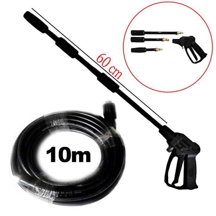 Jual Paket Gun Jet Patah 3 Plus Selang Jet Cleaner 10M | Shopee Indonesia