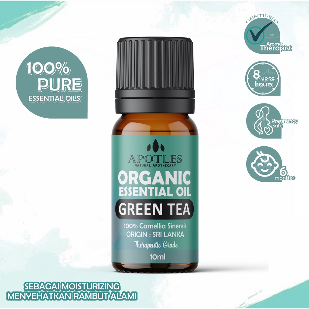 Jual Green Tea Essential Oil Minyak Aromaterapi Teh Hijau Murni Green