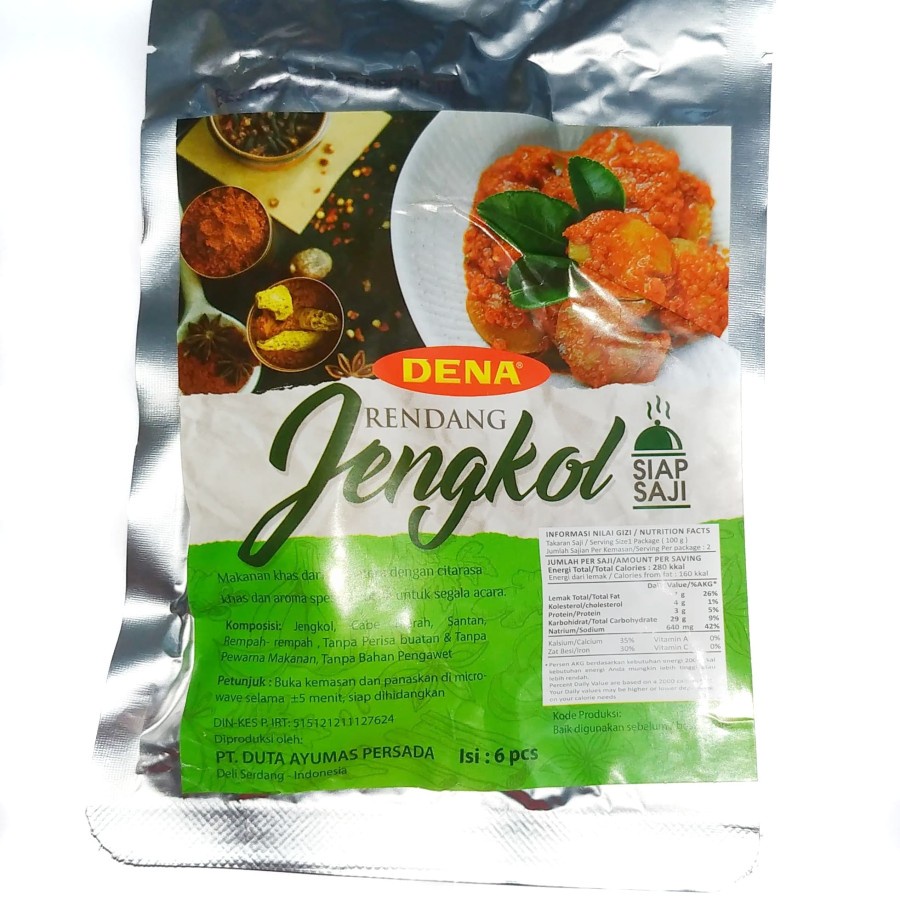 Jual Dena Rendang Jengkol Shopee Indonesia