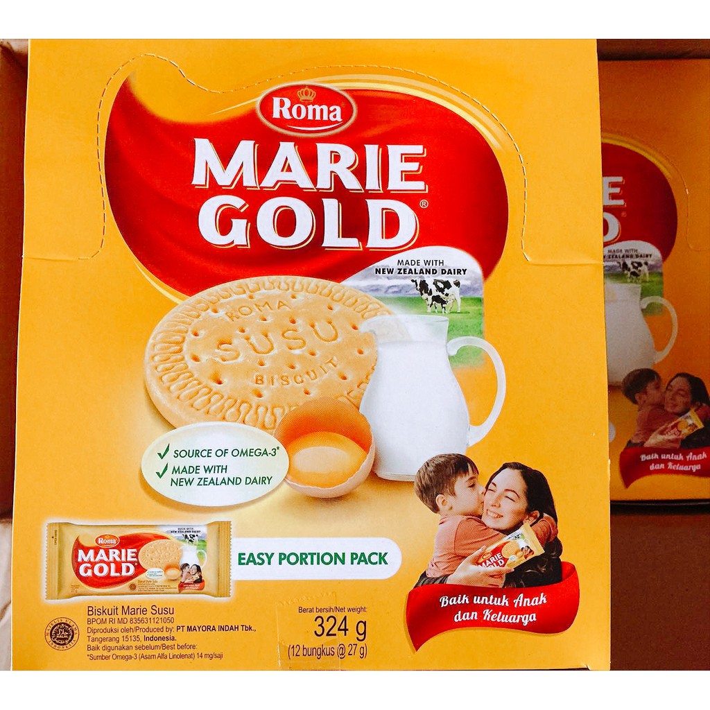 Jual Biskuit Roma Marie Gold I Per Box Besar | Shopee Indonesia