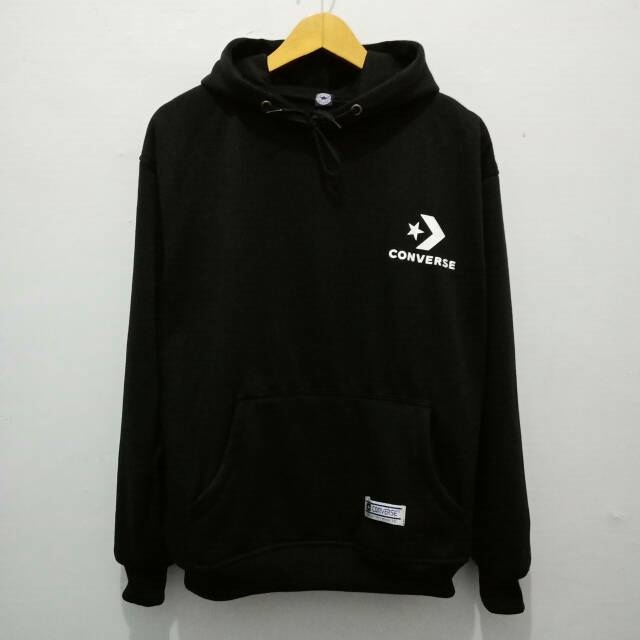 Jaket hoodie converse original outlet