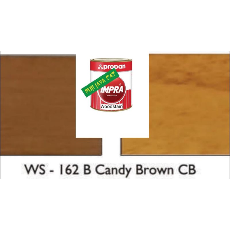 Jual Propan Impra woodstain Ws 162 Candy Brown CB (muda) Shopee Indonesia