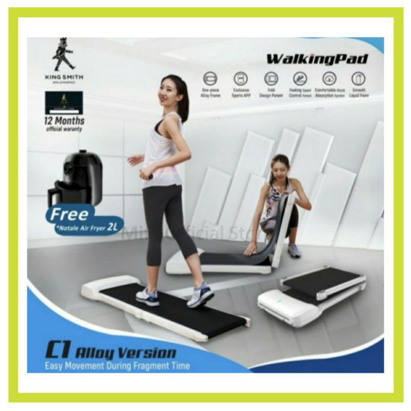 Jual Xiaomi Kingsmith C1 Treadmill Alloy Version Walking Pad Foldable ...