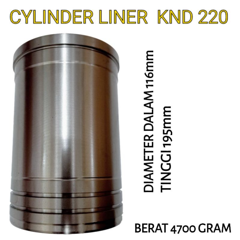 Jual KND 220 BORING KUBOTA CYLINDER LINER Shopee Indonesia