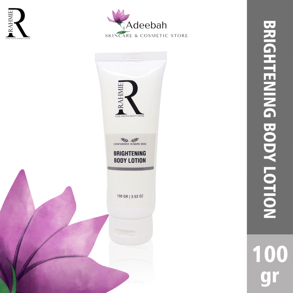 Jual RAHMIE CLINIC BRIGHTENING BODY LOTION 100 ml | Shopee Indonesia