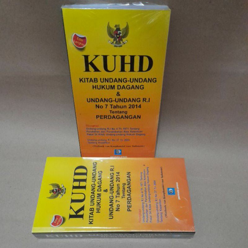 Jual KUHD : Kitab Undang-Undang Hukum Dagang - Permata Press | Shopee ...