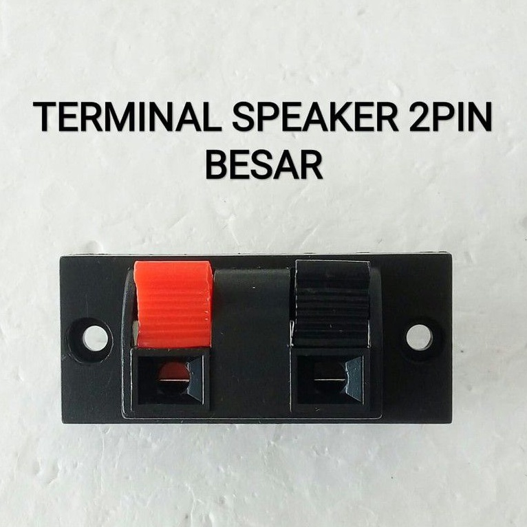 Jual TERMINAL SPEAKER 2PIN BESAR COLOKAN KABEL SPEAKER TERMINAL SOUND ...