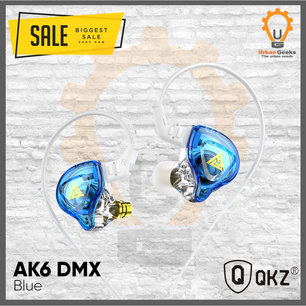 Jual Qkz Ak Dmx Basshead Earphone With Mic Alt Ak Pro Max Shopee