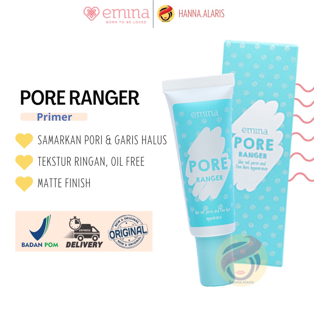 Jual Emina Pore Ranger 20ml Original - Cream Primer Membantu ...