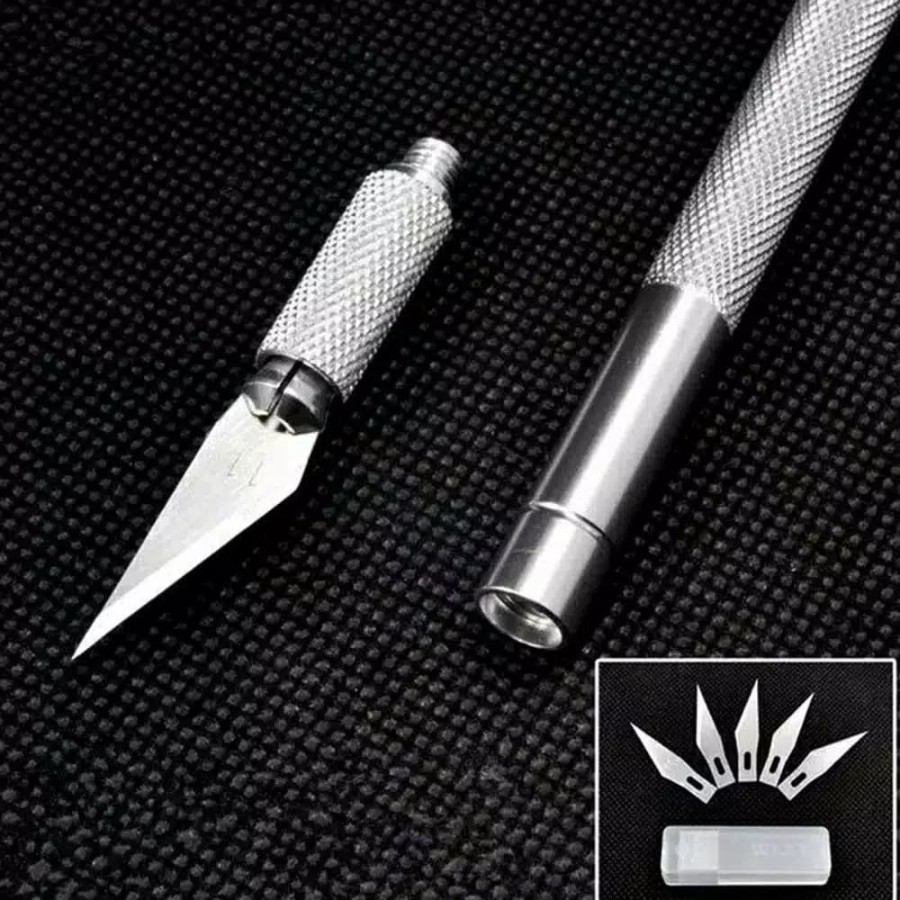 Jual PRECISION ART KNIFE PEN CUTTER HOBBY CARVING CRAFT PISAU KERAJINAN -  Kota Tangerang Selatan - Ea Store