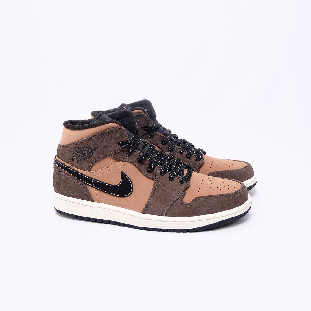 Jual Air Jordan 1 Mid Dark Chocolate Shopee Indonesia