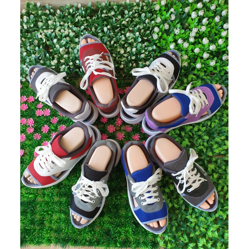 Jual Sepatu Sandal Wanita Korea Terbaru Metis 801 Pertama Di