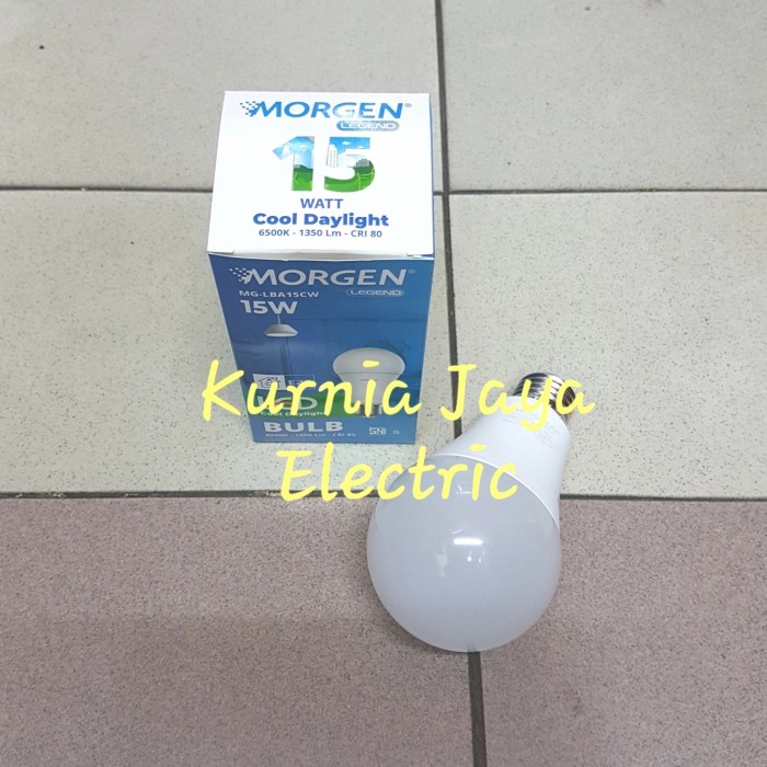 Jual MORGEN Lampu Bohlam LED Bulb 15W E27 220V NEW LEGEND - Putih ...