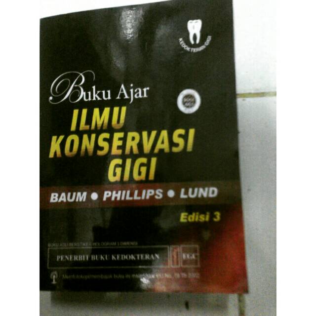 Jual Buku Ajar Ilmu Konservasi Gigi Shopee Indonesia 1951