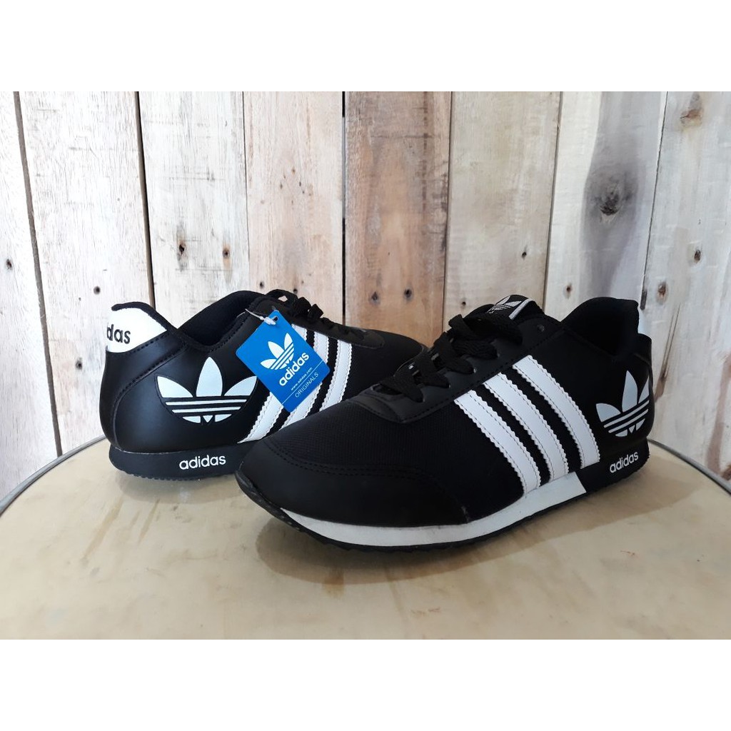 SEPATU SPORT ADIDAS RUNNING PRIA NEO CITY RACER SNEAKERS OLAHRAGA JOGGING  GYM PRIA