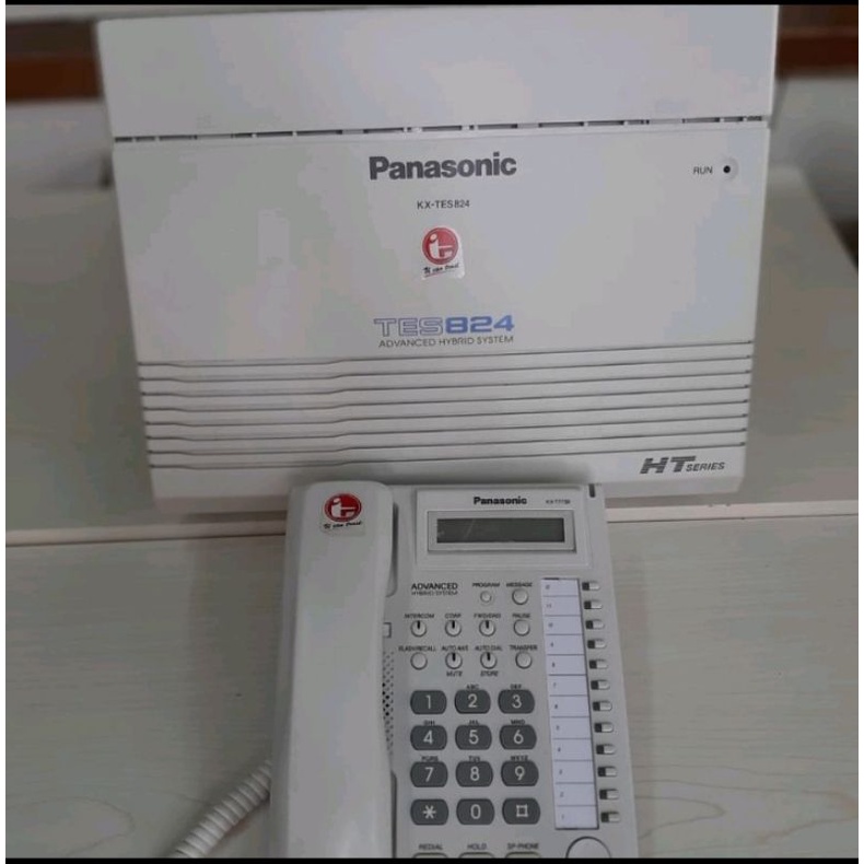 Jual MESIN TELEPON / PABX PANASONIC KX-TES/KX-TEM 824 KSPASITAS 3 LINE ...