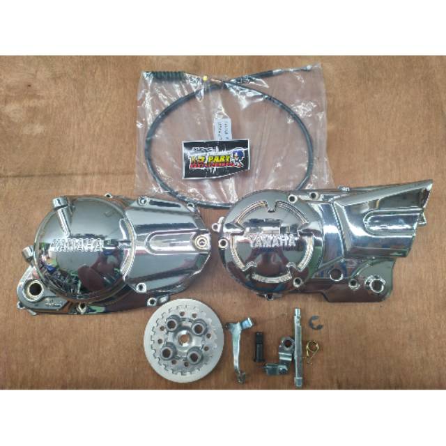 Jual Bak Blok Kopling Rx King New Model Jupiter Mx Chrome Kopling Kanan Set Kanan Dan Kiri