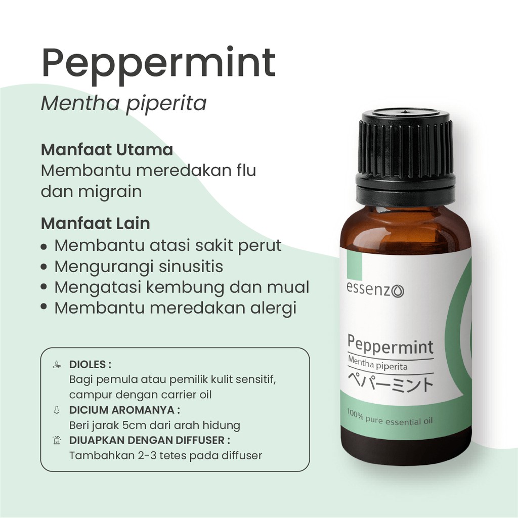 Jual Peppermint Essential Oil (Flu Dan Migren) | Shopee Indonesia