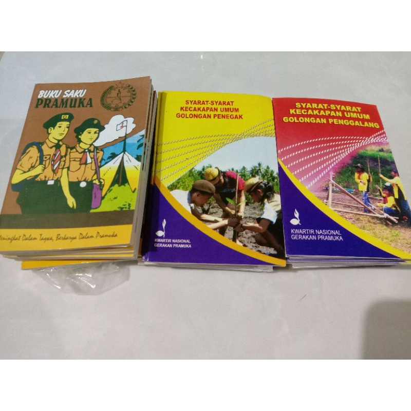 Jual BUKU SKU PRAMUKA/PENEGAK/PENGGALANG/SIAGA/ BUKU SAKU/PERLENGKAPAN ...