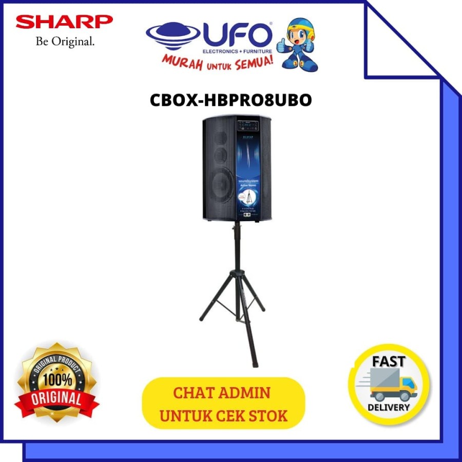 Jual Sharp Cboxhbpro Ubo Speaker Aktif Shopee Indonesia