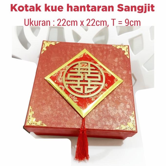 Jual Best Product Kotak Kue Hantaran Pernikahan Atau Sangjit Kotak Hantaran Sangjit