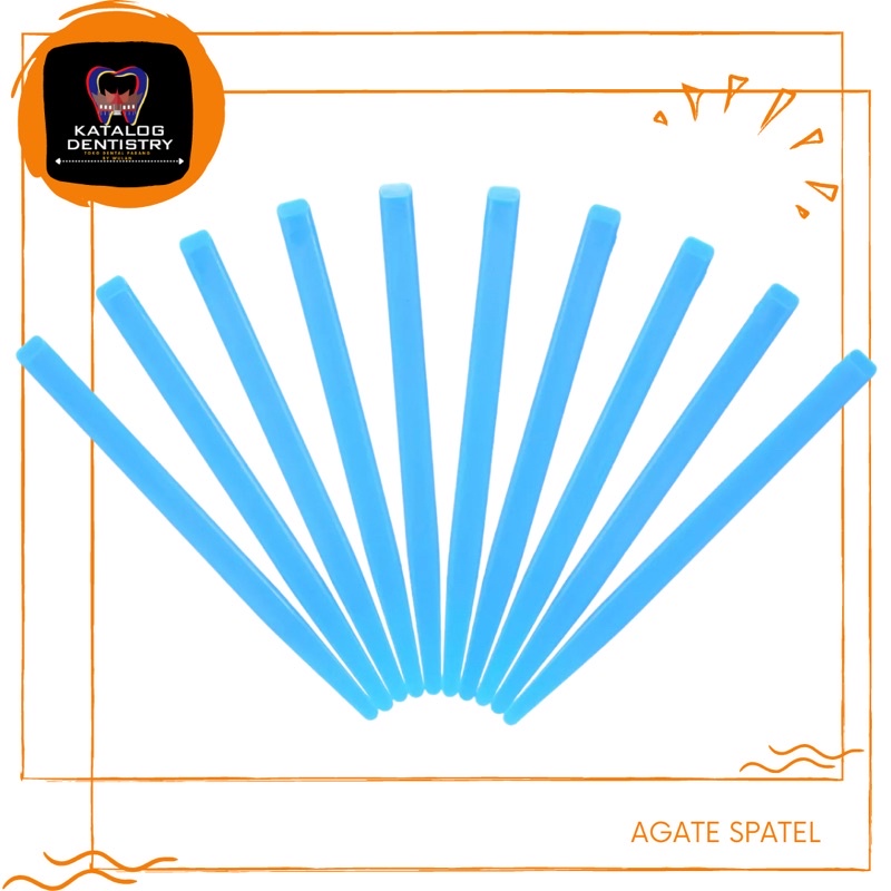 Jual agate spatula/ agate spatel/ spatula gic/ pengaduk gic/ katalog