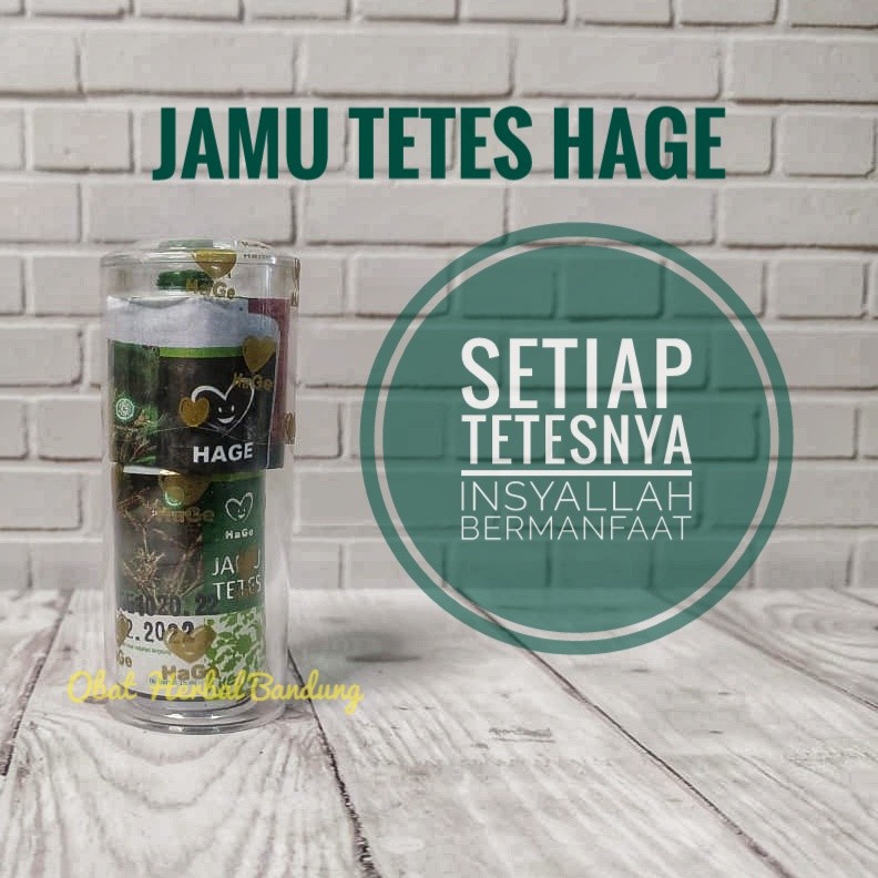 Jual Jamu Tetes Hage Hg Original Shopee Indonesia