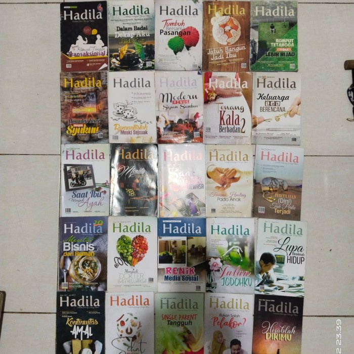 Jual Majalah Islami HADILA Original Bekas | Shopee Indonesia