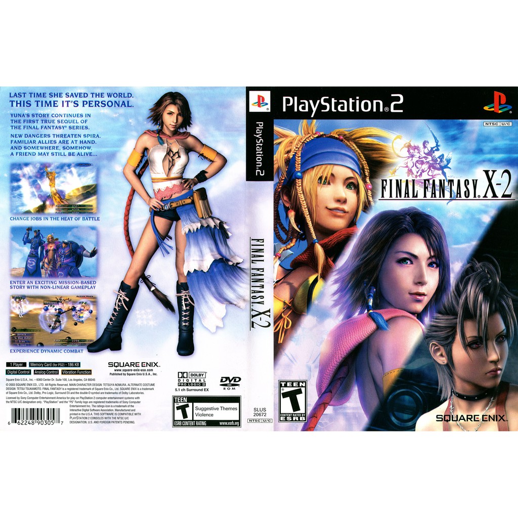 Final Fantasy X-2 Sur PS2 – Version Française, PAL, Neuf Sous Blister