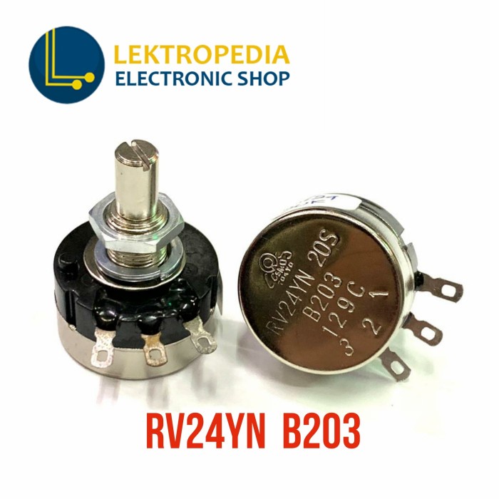 Jual Potensio RV24YN20S 20K B203 RV24YN 20S 1watt 1w | Shopee Indonesia