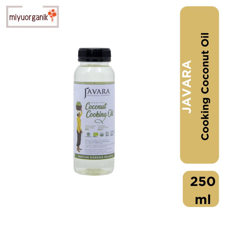 Jual MINYAK KELAPA / COOKING COCONUT OIL JAVARA 250ML | Shopee Indonesia