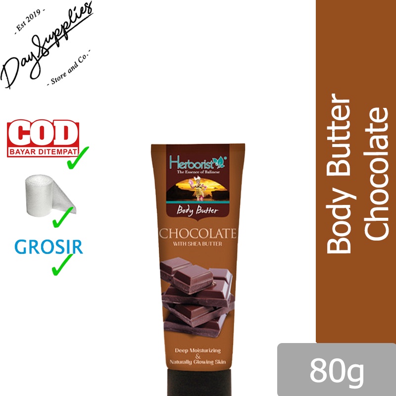 Jual Herborist Body Butter Chocolate with Shea Butter 80g Body Butter