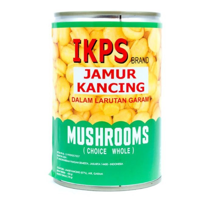 Jual Jamur Kancing 425gr Kaleng Ikps Mushroom Choice Whole Shopee