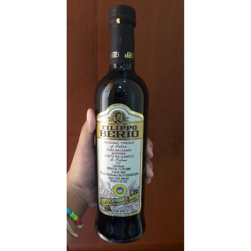 Jual Filippo Berio Balsamic Vinegar 500ml | Shopee Indonesia