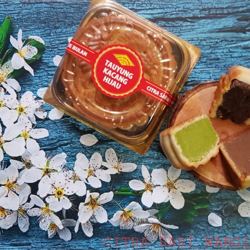 Jual Mooncake Kue bulan Moon cake CSW Tausa Hitam / Tauyung Kacang ...