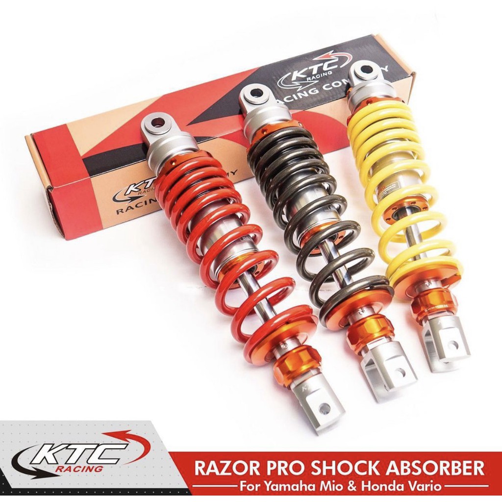 Jual Shockbreaker KTC Adjustable Razor Pro Vario 125-150 Mio Scoopy ...