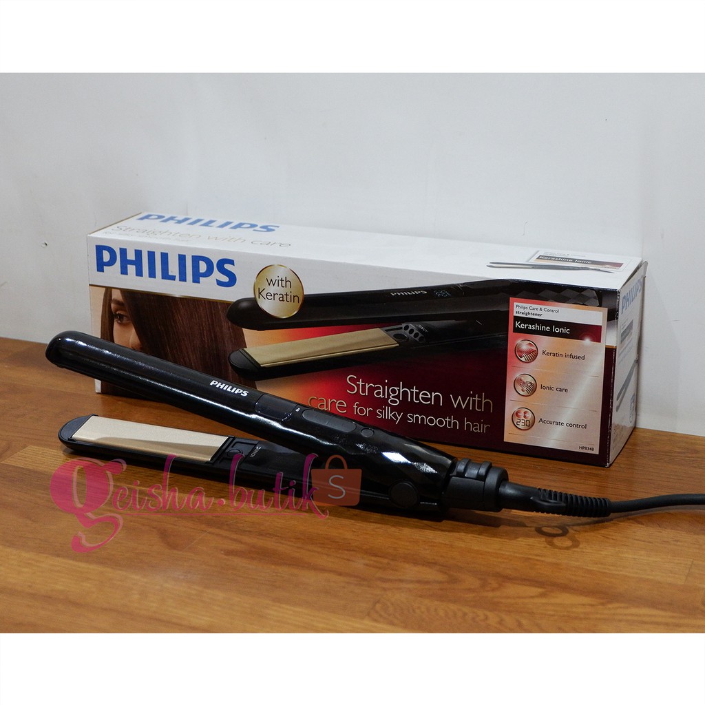 Jual Philips Catokan HP8348 Straightener HP8348 KeraShine Shopee Indonesia