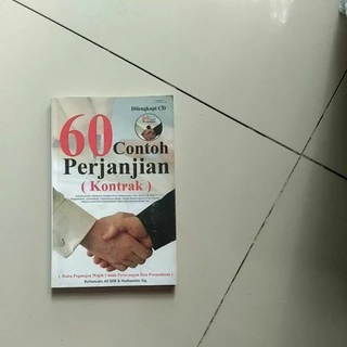 Buku 60 contoh perjanjian (kontrak)