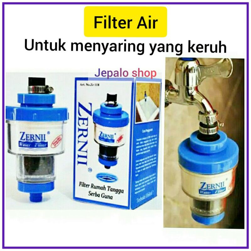 Jual FILTER AIR ZERNII SARINGAN PENYARING AIR SET / Penjernih air