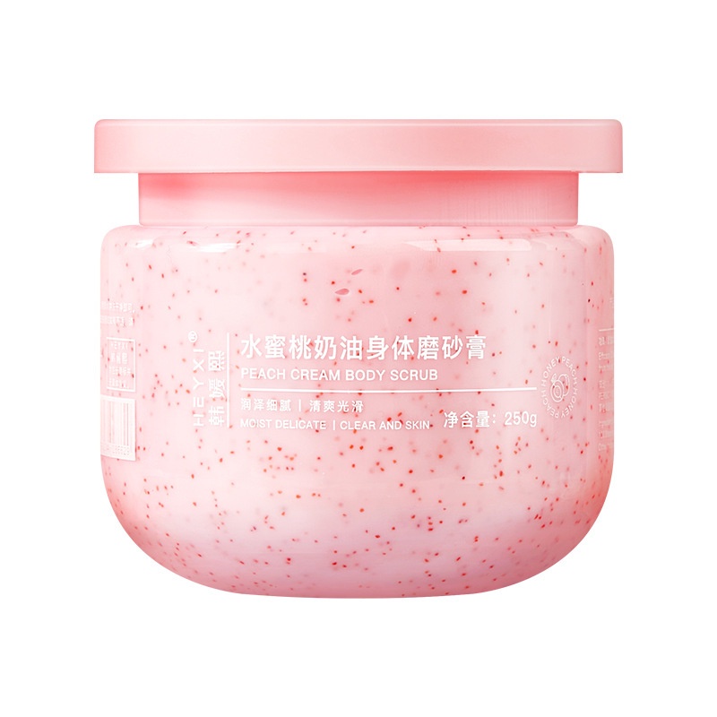 Jual Peach Cream Body Scrub Ice Cream Exfoliating Deep 250g Scrub