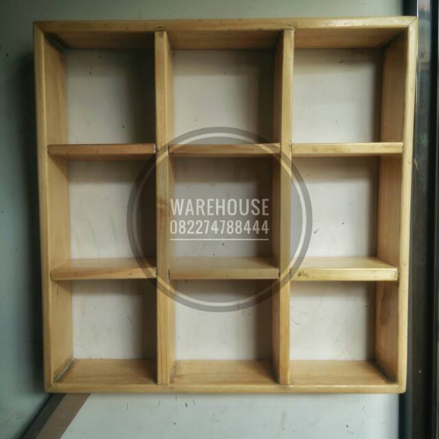 Jual Rak dinding kayu minimalis modern | Shopee Indonesia