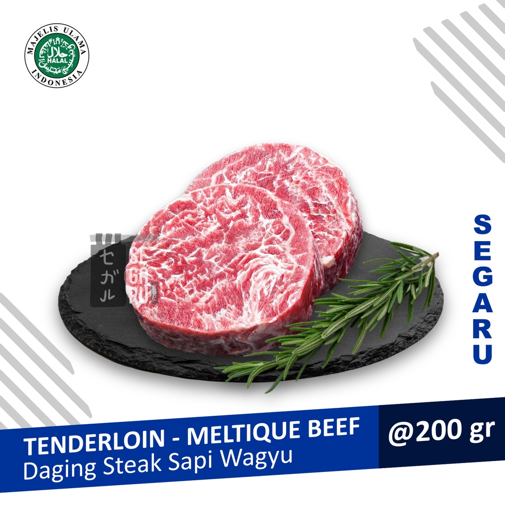 Jual Tenderloin Steak Wagyu Meltique Tenderloin Beef Steak Meltik