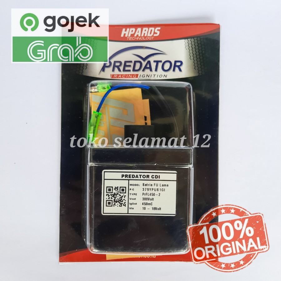 Jual Cdi Predator Satria Fu Dual Map Gratis Ongkir Original Shopee Indonesia