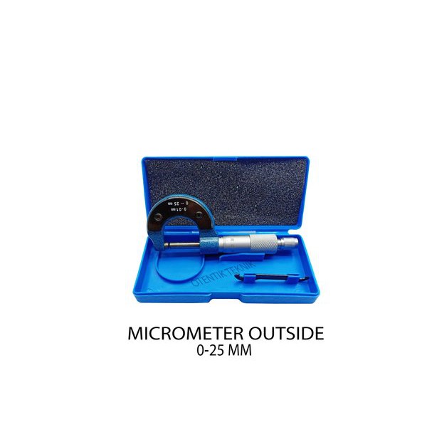 Jual MICROMETER OUTSIDE 0 25 MM MIKROMETER DIAMETER LUAR ALAT