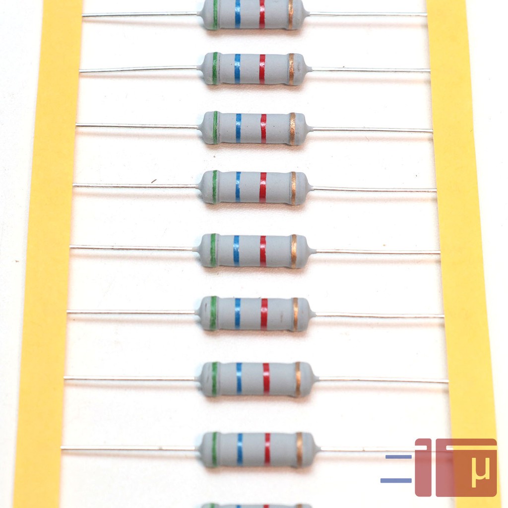Jual Resistor 5K6 5.6K 2W Metal Oxide 5% Taiwan Kaki Tembaga | Shopee ...
