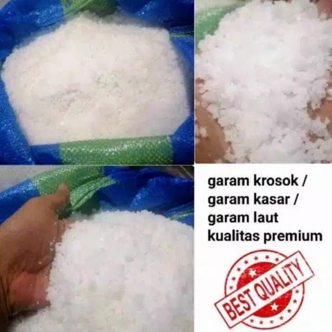 Jual Garam Ikan Krosokgaram Kasar 1kg Shopee Indonesia 1551