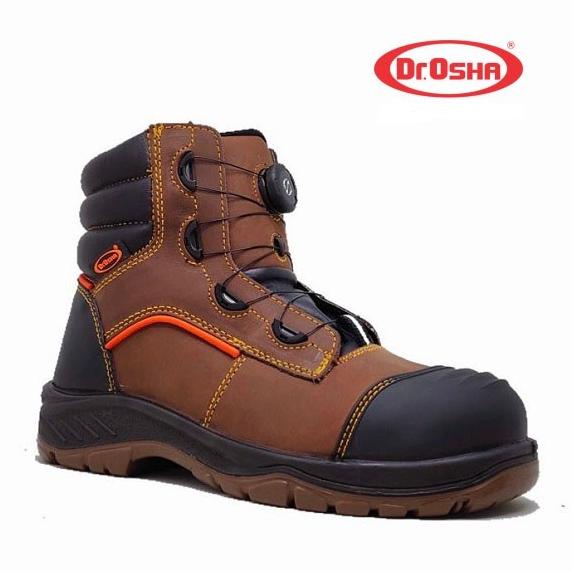 Jual 9269 COBRA ANKLE BOOT BROWN S2 COMPOSITE TOE CAP DR OSHA SAFETY SHOE Shopee Indonesia