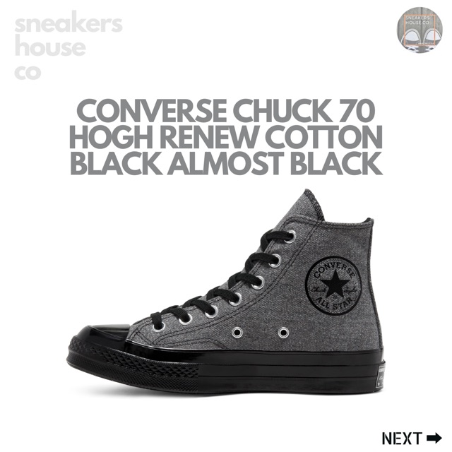 Converse hot sale almost black