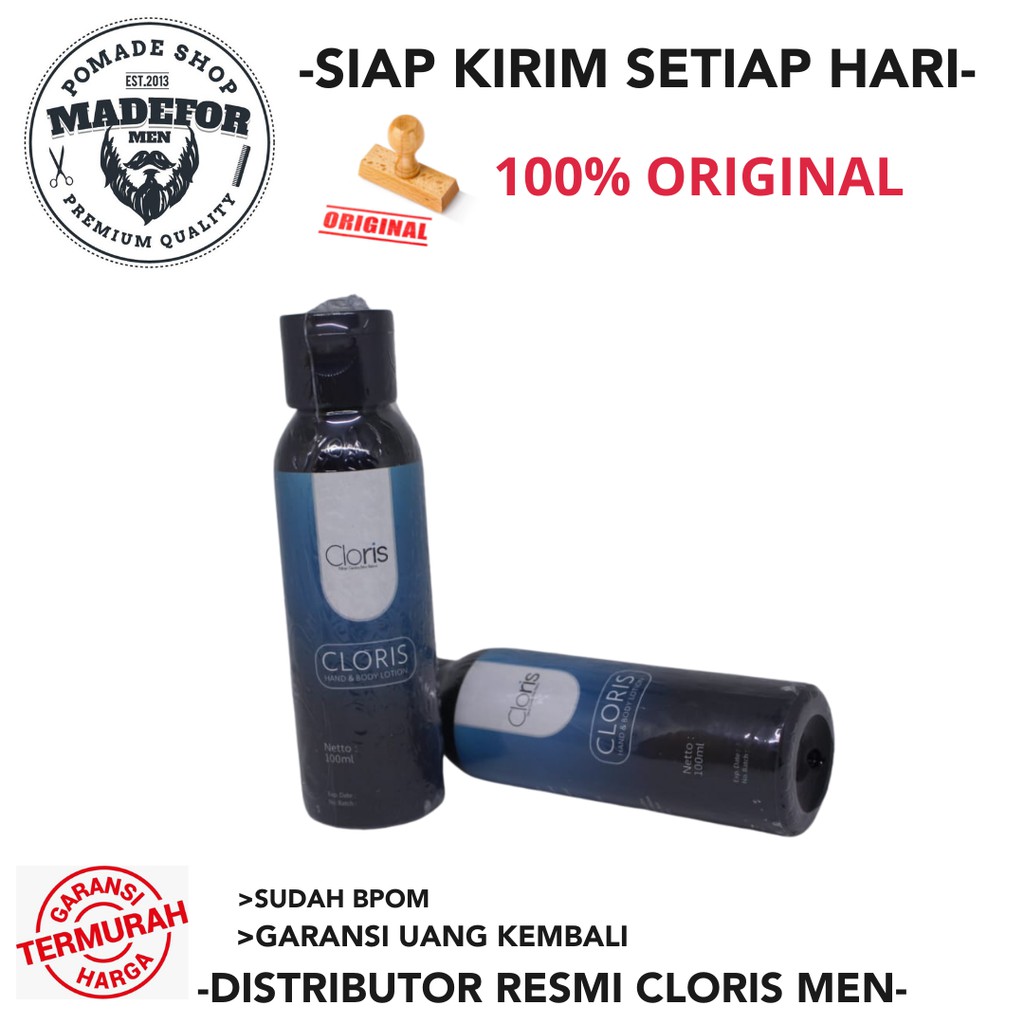 Jual COD CLORISMEN SOAP CLORIS MEN SABUN WAJAH PRIA PERAWATAN WAJAH ...