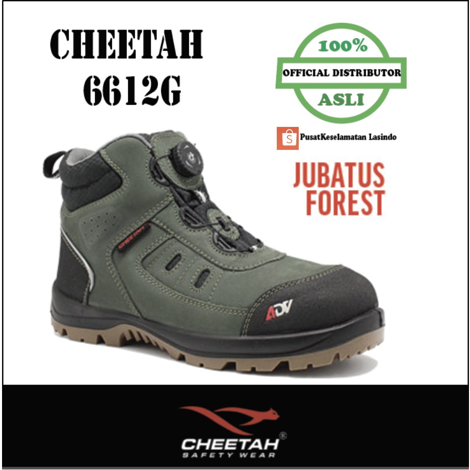 Jual Sepatu Safety Cheetah ADV Jubatus 6612 | Shopee Indonesia